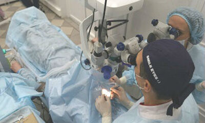 Хирургические операции на стекловидном теле